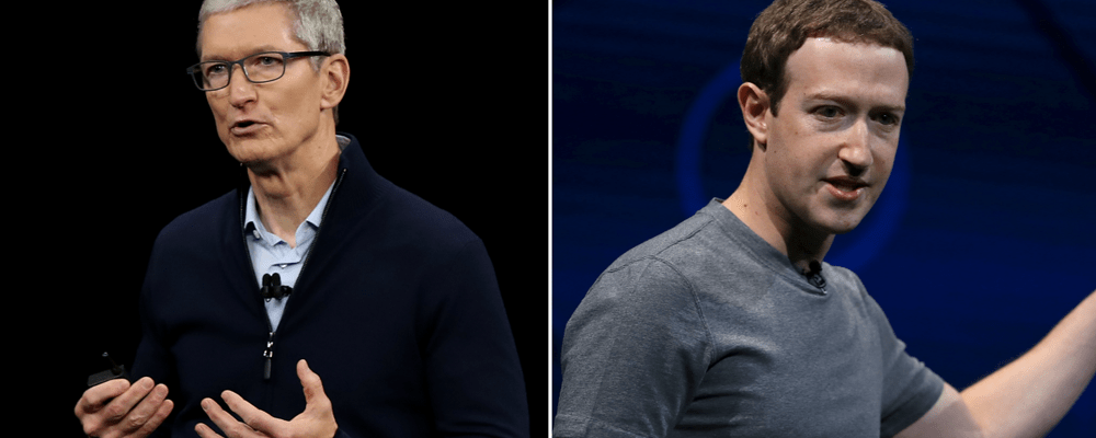 Bị Tim Cook chỉ trích, Mark Zuckerberg cấm các quan chức cấp cao của Facebook dùng iPhone