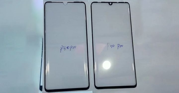 Huawei P30 Pro lộ kính cường lực, xác nhận sẽ có thiết kế màn hình giọt nước