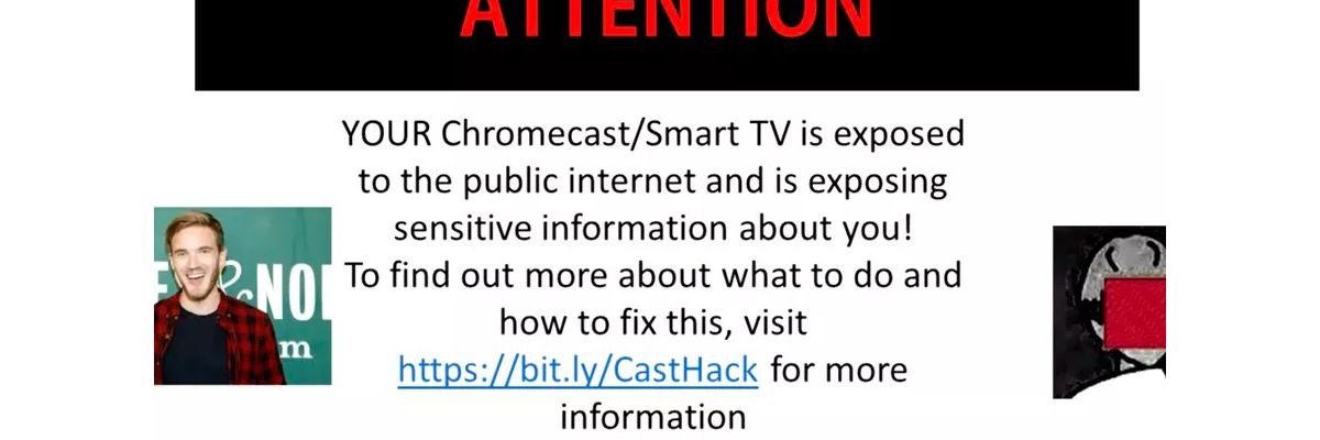Hacker chiếm quyền kiểm soát hơn 70.000 Chromecast, kêu gọi subscribe cho PewDiePie