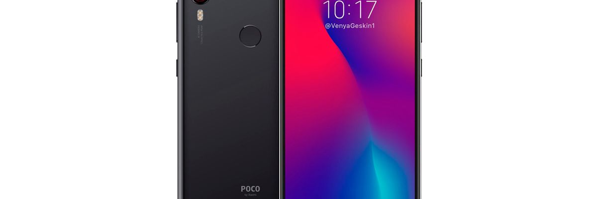 Xiaomi Pocophone F2 lộ diện rõ nét với màn hình giọt nước, mặt lưng bắt mắt hơn