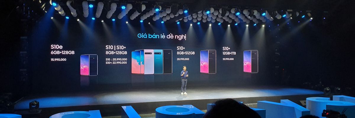 Galaxy S10e, Galaxy S10 và Galaxy S10 Plus ra mắt tại VN, giá từ 15.9 triệu