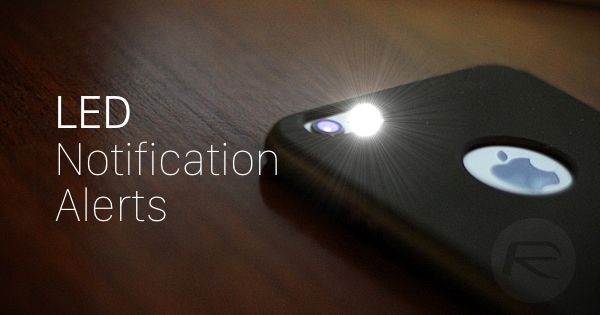Hướng dẫn cài đặt đèn flash LED của iPhone làm đèn thông báo