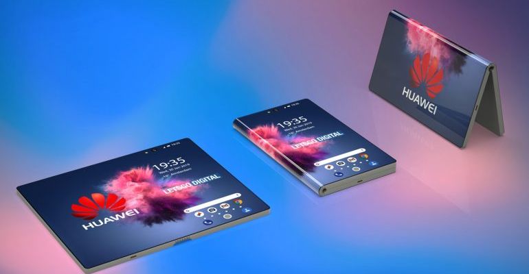 Smartphone màn hình gập của Huawei có thể sẽ trông như thế này