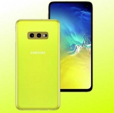 Samsung Galaxy S10e màu vàng lộ ảnh quảng cáo cuốn hút