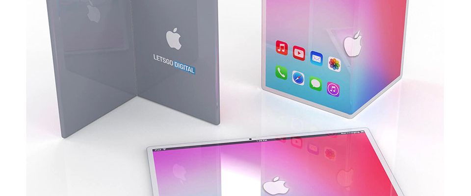 Hình ảnh render mới của iPad màn hình gập sẽ khiến "fan Táo" thấy hứng thú