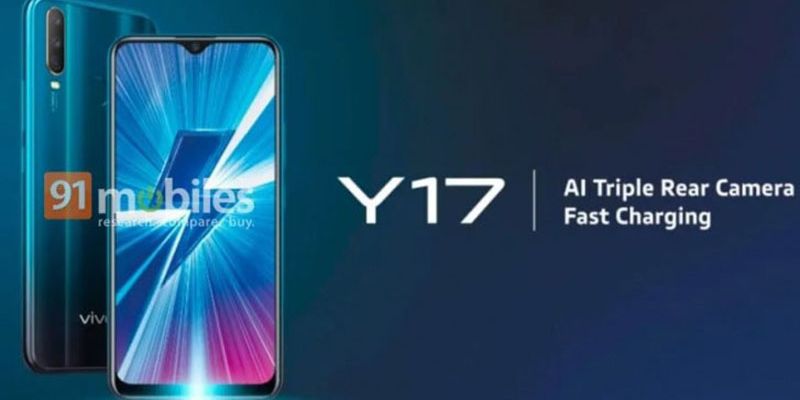 Vivo Y17 lộ cấu hình chi tiết: Màn hình giọt nước 6.35 inch, RAM 4GB, 3 camera sau, pin 5,000 mAh