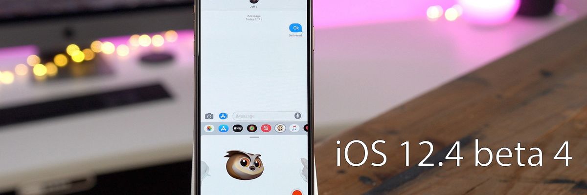 Apple chính thức phát hành iOS 12.4 beta 4, tiếp tục sửa lỗi và cải thiện hiệu năng