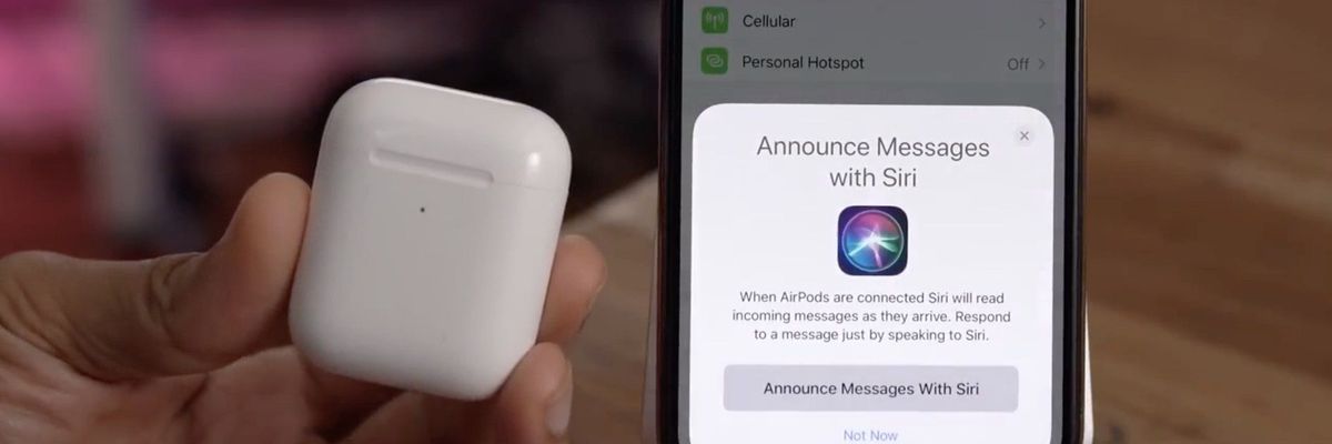 Trả lời tin nhắn nhanh với AirPods bằng Siri trên iOS 13 cũng sẽ hoạt động với cả tai nghe PowerBeats Pro