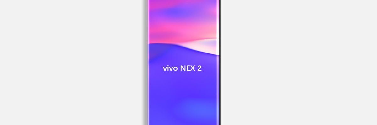 Vivo NEX 2 lộ ảnh render với màn hình cong tràn viền cực hút mắt