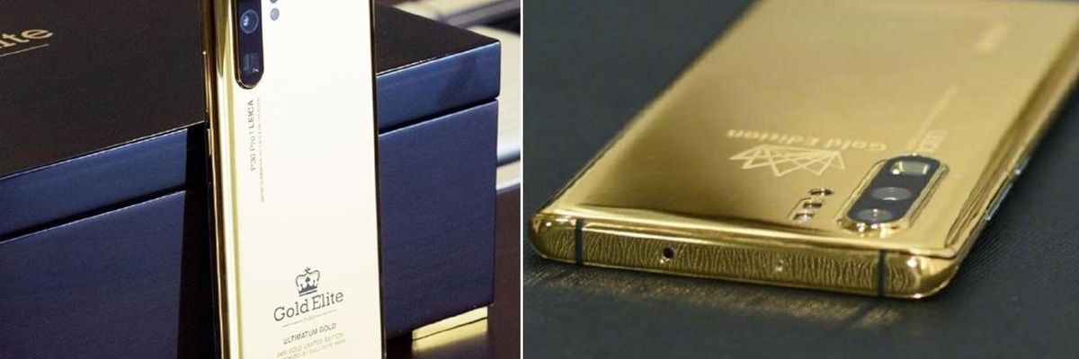 Huawei P30 Pro sắp có thêm phiên bản đặc biệt làm bằng vàng nguyên chất
