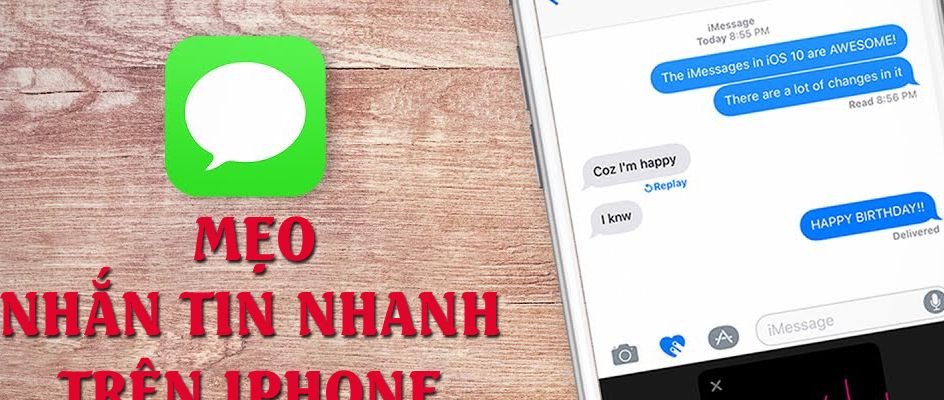 4 mẹo nhỏ giúp bạn nhắn tin nhanh và hiệu quả hơn trên iPhone!