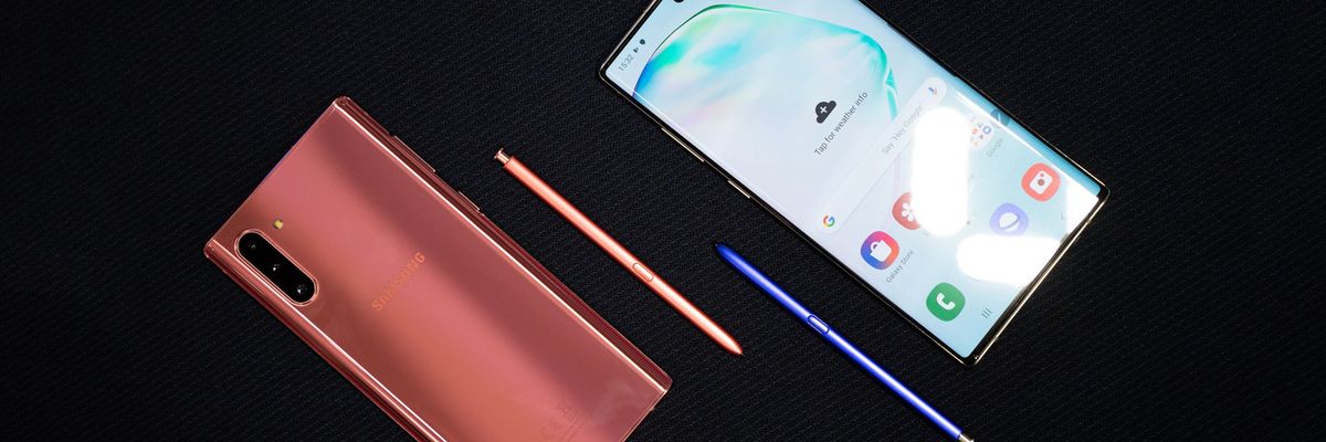 Mời bạn đọc tải về bộ ảnh nền mặc định của Galaxy Note 10/ Note 10+