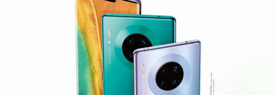 Huawei Mate 30 Pro lộ diện trong poster chính thức: Màn hình “tai thỏ”, 4 camera sau hình tròn