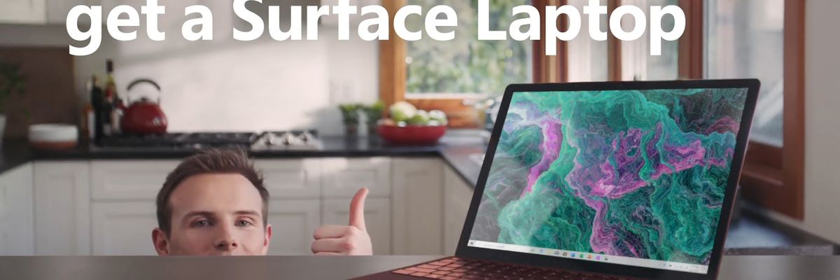 Microsoft “dìm hàng” Apple khi mời một anh chàng có tên Macbook để quay quảng cáo khuyên người dùng từ bỏ Macbook