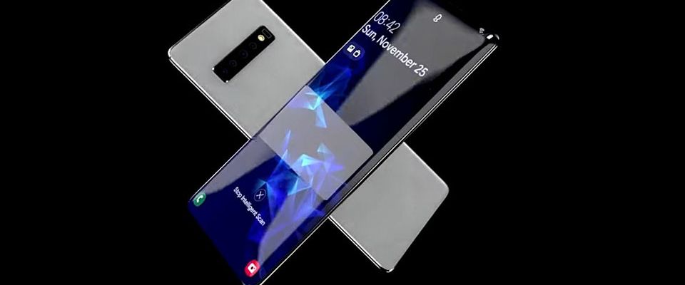Choáng trước concept Galaxy Phoenix Edge: Màn hình cong 5D, không phím vật lý, không cổng kết nối