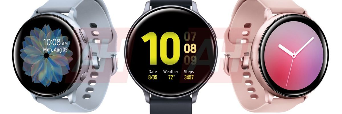Samsung Galaxy Watch Active 2 lộ ảnh báo chí rõ nét trước ngày ra mắt