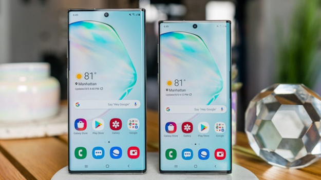 Không phải thép không rỉ, viền của Galaxy Note 10+ là khung nhôm