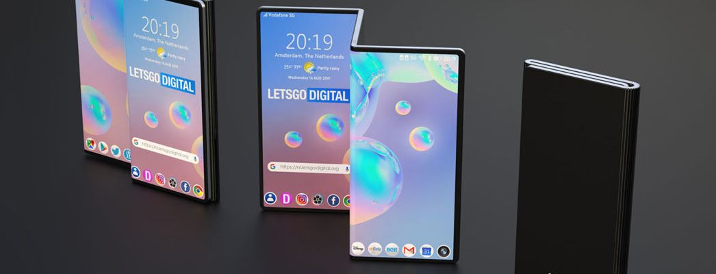 Galaxy Fold còn chưa lên kệ, Samsung đã phát triển smartphone màn hình tiếp theo với thiết kế ấn tượng