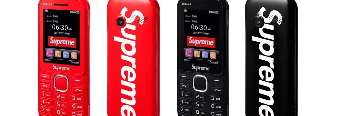 Supreme ra mắt điện thoại "cục gạch", màn hình 2.4 inch, hỗ trợ 3G, giá ngang flagship