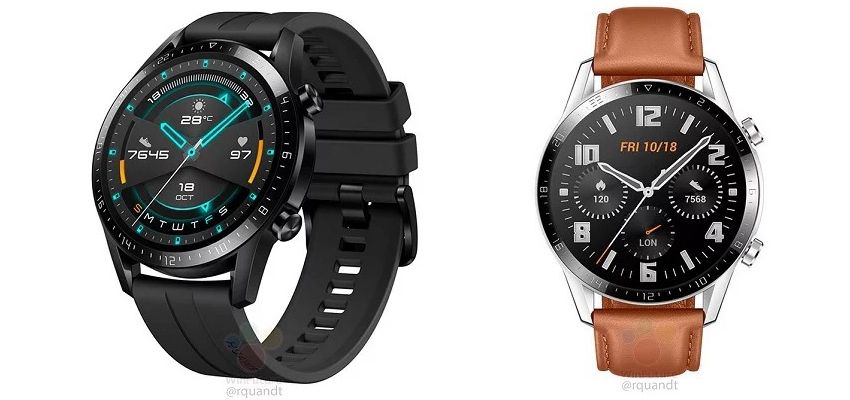 Huawei Watch GT 2 lộ ảnh render và thông số kĩ thuật, có thể ra mắt tại IFA 2019