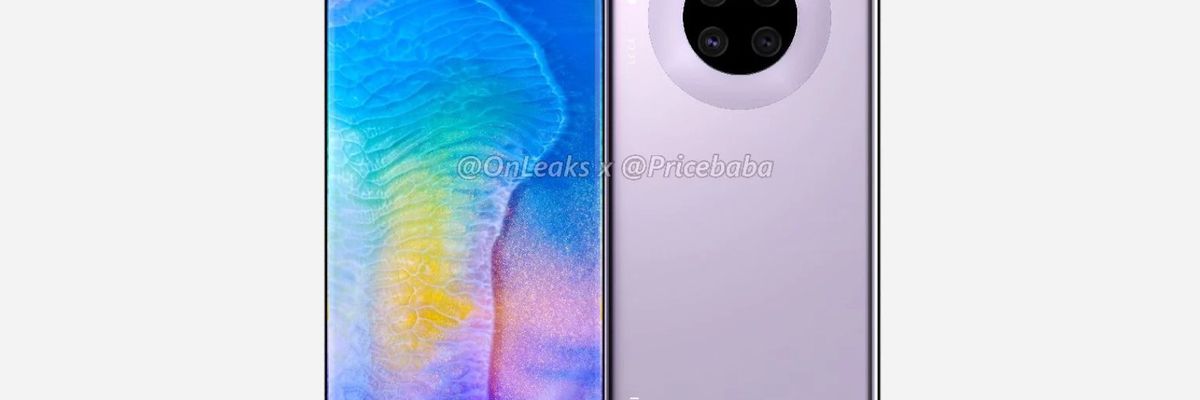 Ngắm nhìn thiết kế chi tiết của Huawei Mate 30 Pro trong ảnh render và video 360 độ