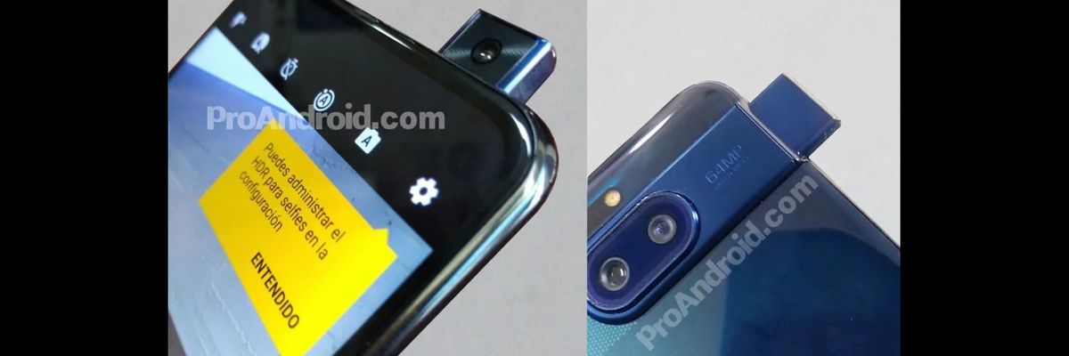 Đây là smartphone đầu tiên của Motorola có cụm camera selfie thò thụt