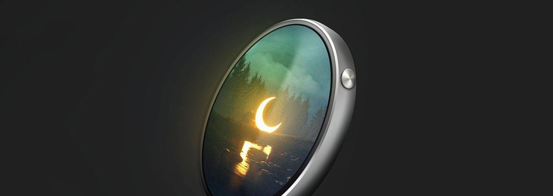 Tròn mắt trước ý tưởng iPhone Tau với thiết kế hình tròn như đồng hồ