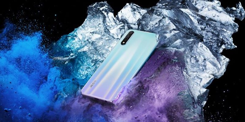 Lộ diện iQOO Neo Snapdragon 855 phiên bản màu Iceland Aurora trước giờ G