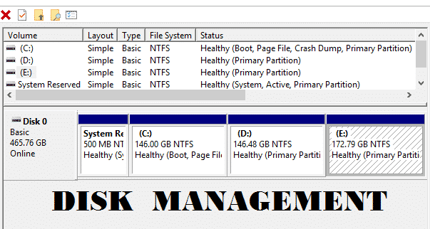 Quản lý, phân vùng ổ đĩa trực tiếp trên Windows 10 với Disk Management