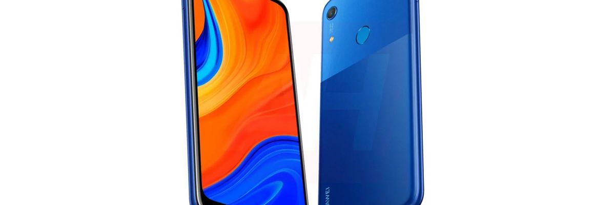 Huawei Y6s lộ ảnh render: Màn hình giọt nước, camera đơn, mặt lưng hai tông màu
