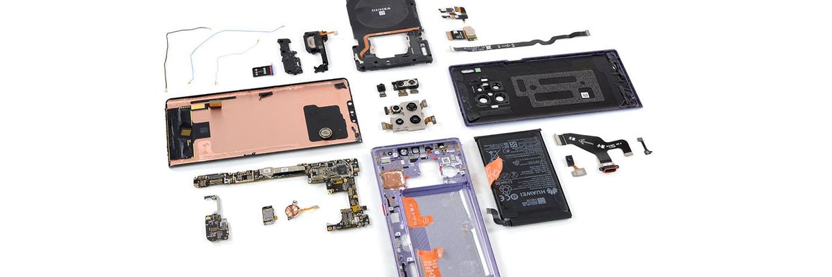 iFixit đánh giá Huawei Mate 30 Pro dễ sửa chữa hơn hầu hết các flagship Android khác