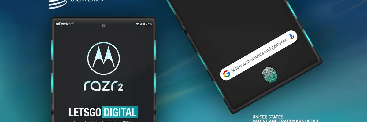 Motorola Razr 2 sẽ có phím cảm ứng ở cạnh bên, cảm biến vân tay tích hợp dưới màn hình?