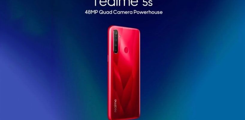 Realme 5s với hệ thống 4 camera 48MP sẽ ra mắt vào ngày 20 tháng 11