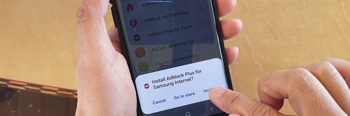 Hướng dẫn chặn triệt để quảng cáo trên trình duyệt Samsung Internet