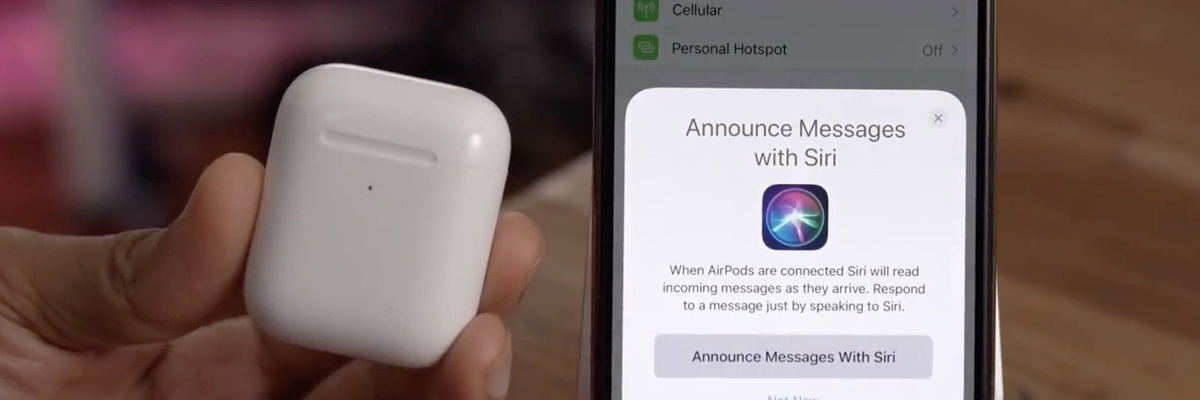 Hướng dẫn cách thiết lập Siri đọc tin nhắn iPhone qua AirPods