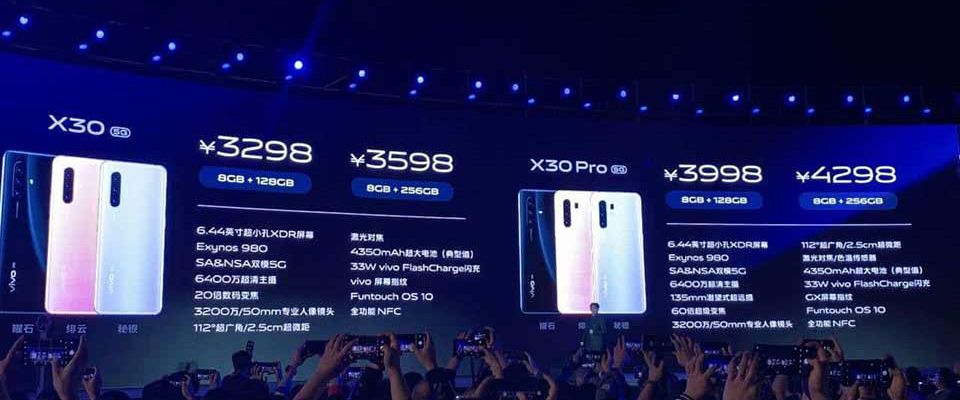 Vivo X30 series chính thức ra mắt: Chip Exynos 980, 4 camera 64MP zoom 60x, giá chỉ từ 10.9 triệu đồng