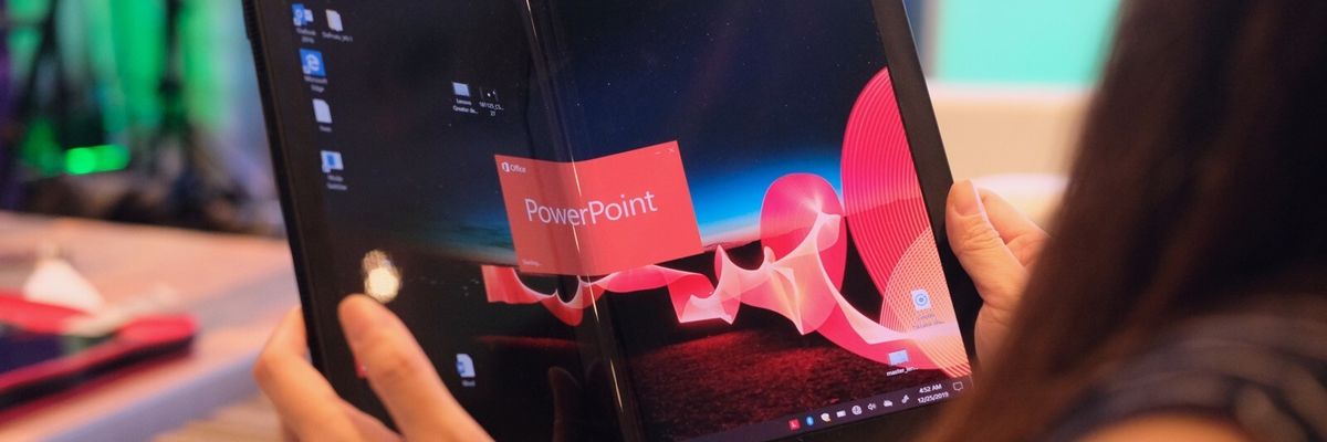 [CES 2020] Cận cảnh ThinkPad X1 Fold: Tablet màn hình gập đầu tiên trên thế giới