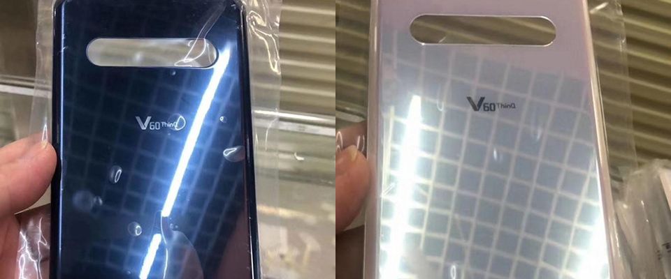 Lộ diện thiết kế mặt sau của flagship 2 màn hình - LG V60 ThinQ