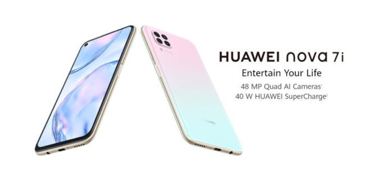 Huawei Nova 7i với sạc nhanh 40W, 4 camera sau 48MP ra mắt, giá 6.16 triệu đồng
