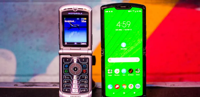 Bật mí về màn hình gập đôi không nếp gấp của Motorola Razr