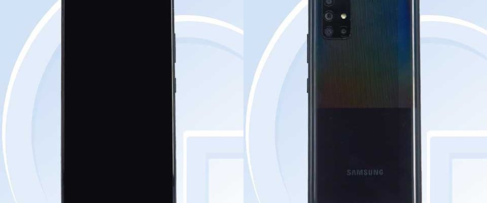 Thiết kế Galaxy A71 5G được tiết lộ trên TENAA, tương tự bản tiêu chuẩn