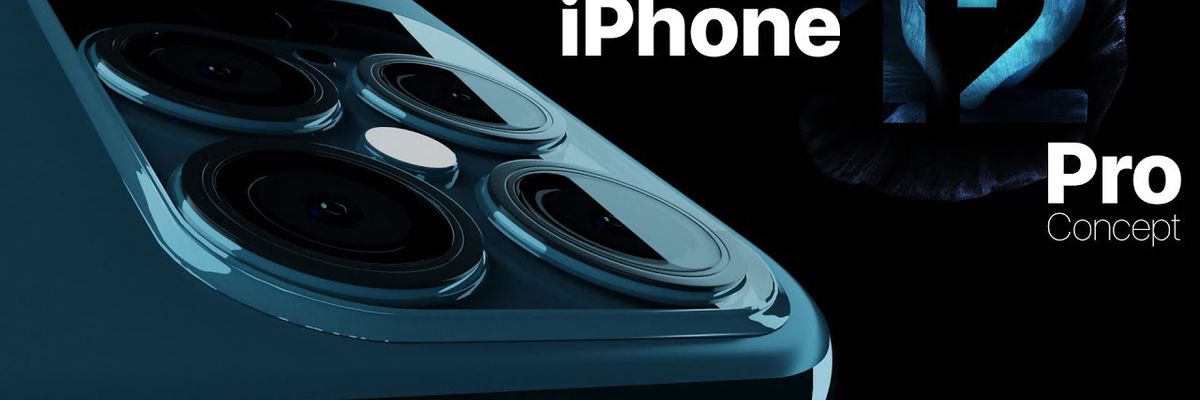 Chiêm ngưỡng thiết kế iPhone 12 Pro cực đẹp trong concept mới