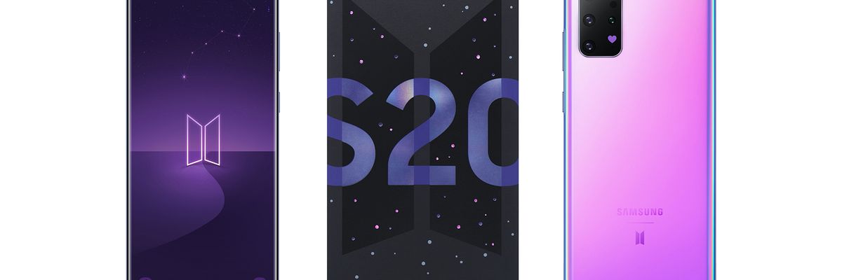 Samsung ra mắt Galaxy S20+ phiên bản BTS dành tặng các AMRY