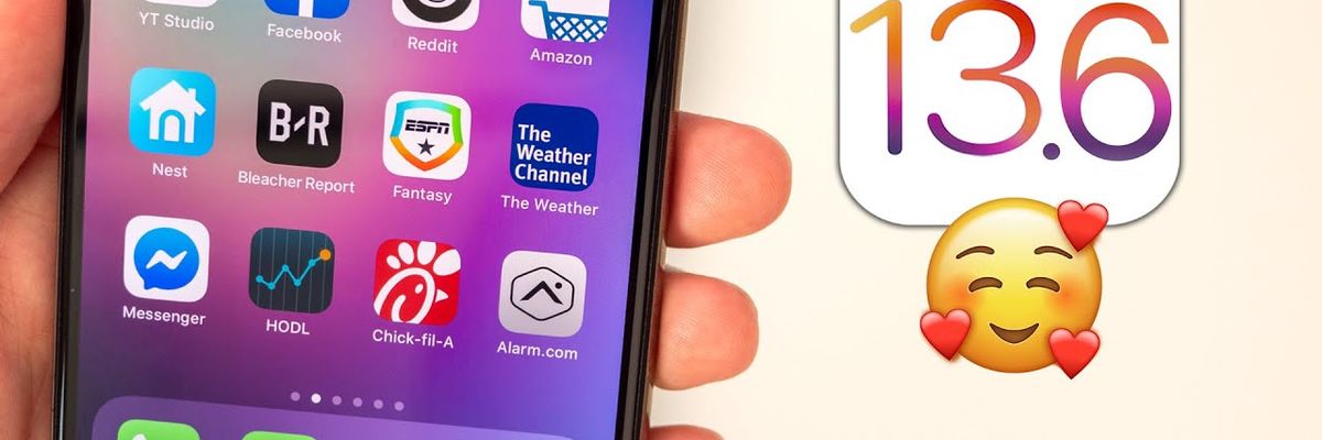 Đã có iOS 13.6, tải về và cập nhật ngay thôi nào!!!