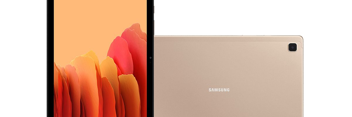 Galaxy Tab A7 10.4 (2020) lộ diện với thiết kế viền mỏng đều ở 4 cạnh, camera đơn