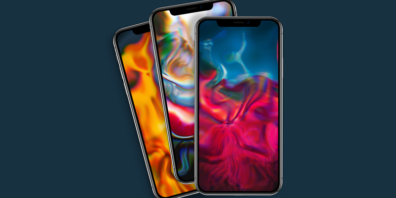 Mời bạn đọc tải về bộ hình nền trừu tượng Glitch dành cho iPhone