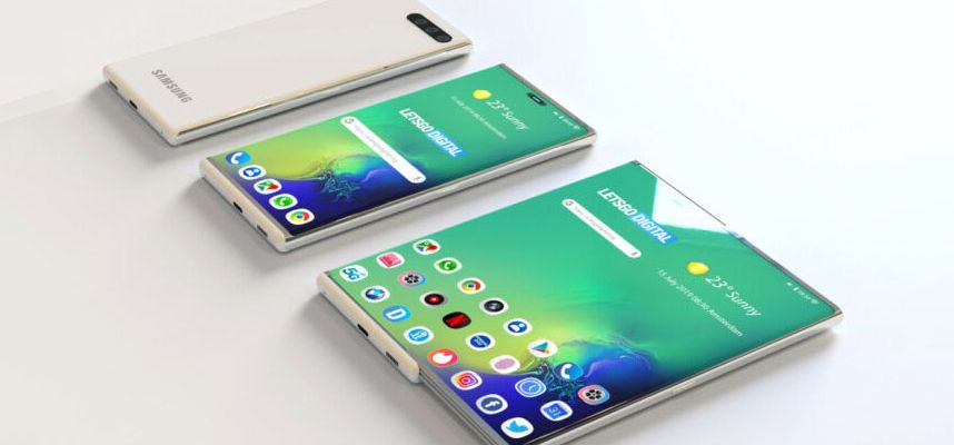Samsung có thể ra mắt smartphone màn hình cuộn lại vào năm 2021