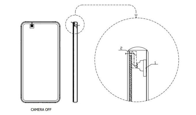 Lộ diện bằng sáng chế mới của Bphone với camera ẩn dưới màn hình