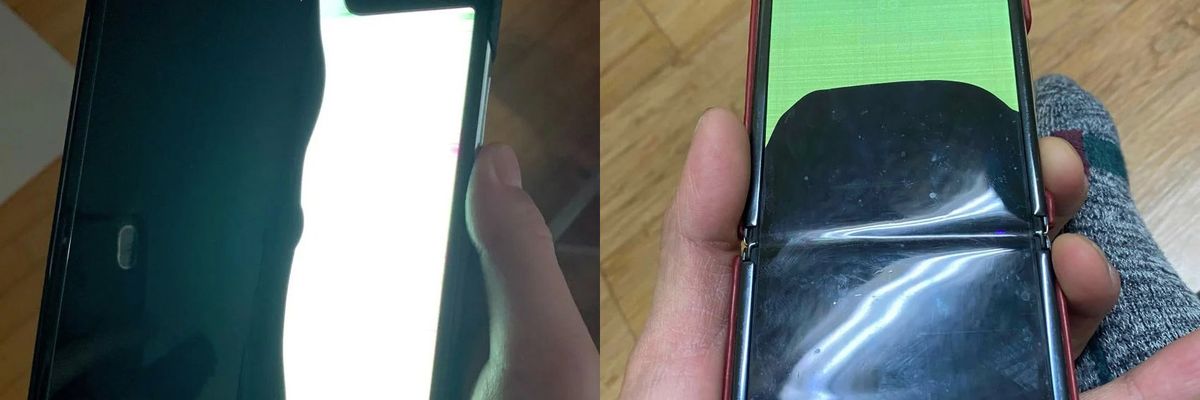 Người dùng hoảng hốt vì smartphone Galaxy màn hình gập bị hỏng vì trời quá lạnh