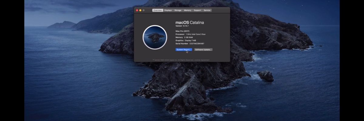 Cài đặt thành công macOS Catalina lên iPad Pro 2020